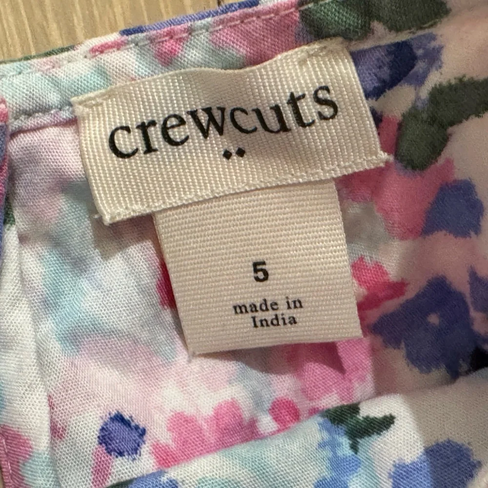 CREWCUTS by J. Crew Girls Spring Floral Print Dress - Size 5 years